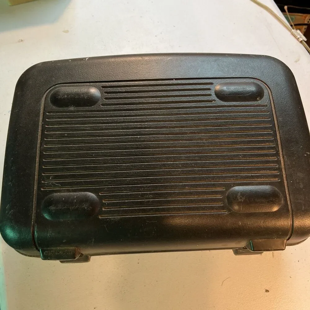 Vintage Sears VHS Camcorder with case and accessories. NO BATTERY